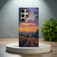 Sunset Over Country Phone Case – Golden Hour Serenity with Everyday Protection