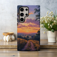 Sunset Over Country Phone Case – Golden Hour Serenity with Everyday Protection
