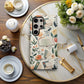 Books & Floral Phone Case – Literary Elegance with Everyday Protection