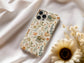 Books & Floral Phone Case – Literary Elegance with Everyday Protection