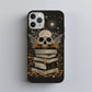 Skulls & Books Phone Case – Dark Academia Meets Timeless Knowledge