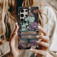 Skulls & Books Phone Case – Dark Academia Meets Timeless Knowledge