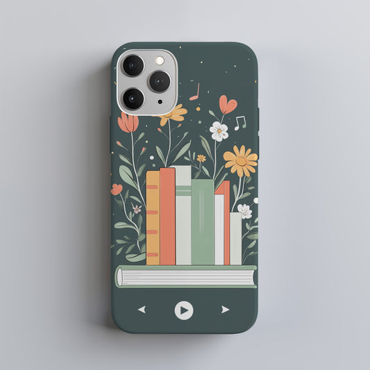 Books & Audio Player Phone Case – The Perfect Blend of Literature & Sound