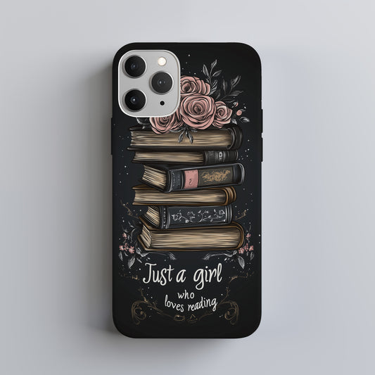 Just A Girl Phone Case – Bold, Confident, and Unapologetically You