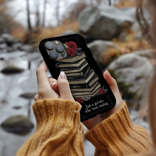 Just A Girl Phone Case – Bold, Confident, and Unapologetically You