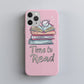 Time to Read Phone Case – A Book Lover’s Escape with Everyday Protection