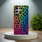 Leopard Rainbow Phone Case – Bold & Colorful with Everyday Protection