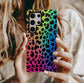 Leopard Rainbow Phone Case – Bold & Colorful with Everyday Protection