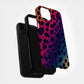 Leopard Rainbow Phone Case – Bold & Colorful with Everyday Protection