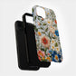 Embroidered Wildflower Phone Case – Nature’s Beauty with Everyday Protection