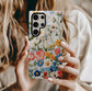 Embroidered Wildflower Phone Case – Nature’s Beauty with Everyday Protection