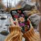 Embroidered Wildflower Phone Case – Nature’s Beauty with Everyday Protection
