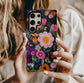 Embroidered Wildflower Phone Case – Nature’s Beauty with Everyday Protection