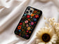 Embroidered Wildflower Phone Case – Nature’s Beauty with Everyday Protection