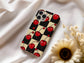 Cherry Checkered Phone Case – Retro Sweetness with Everyday Protection