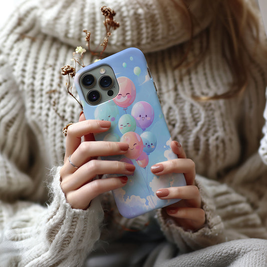 Dreamy Puffs Phone Case – Soft, Whimsical Aesthetic with Everyday Protection
