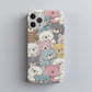 Kuma Kawaii Phone Case – Adorable Bear Charm with Everyday Protection