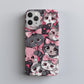 Blushy Neko Phone Case – Adorable Kawaii Cat Charm with Everyday Protection