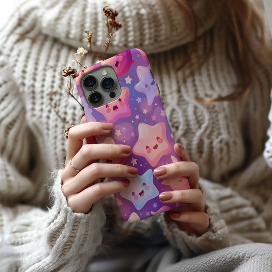 CelestiCuteness Phone Case – Cosmic Charm Meets Kawaii Magic