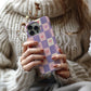 Checkered Love Phone Case – Bold Pattern, Sweet Heart with Everyday Protection