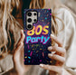 80s Party Phone Case – Neon Nights & Retro Vibes with Everyday Protection