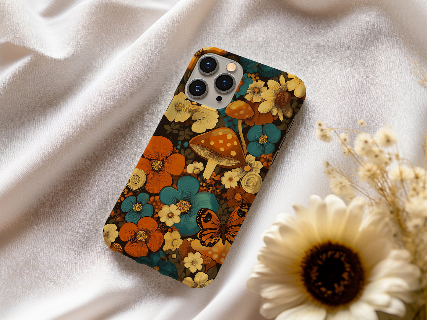 Mushroom Meadow Magic Phone Case – Whimsical Woodland Charm with Everyday Protection