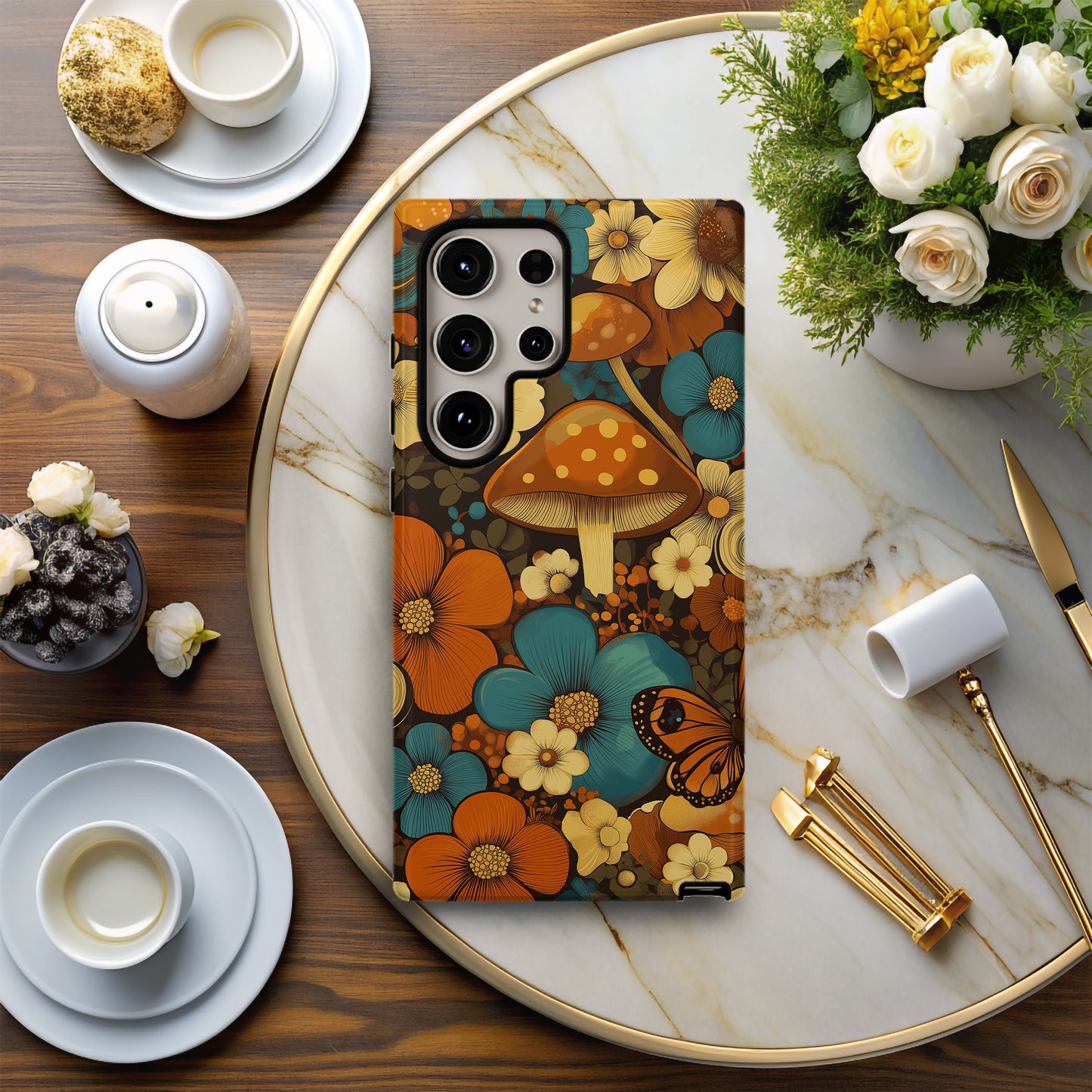 Mushroom Meadow Magic Phone Case – Whimsical Woodland Charm with Everyday Protection