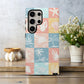 Coastal Checkers Phone Case – Breezy Retro Vibes with Everyday Protection