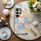 Coastal Checkers Phone Case – Breezy Retro Vibes with Everyday Protection