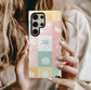 Seashell Squares Phone Case – Coastal Elegance with Everyday Protection