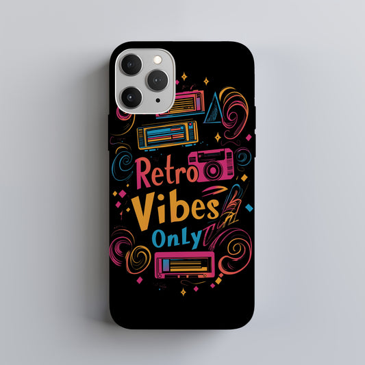 Retro Vibes Only Phone Case – Vintage Cool with Everyday Protection