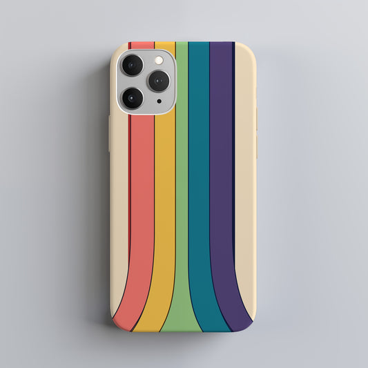 Sunset Rainbow Vibes Phone Case – Radiate Positivity with Everyday Protection
