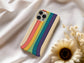 Sunset Rainbow Vibes Phone Case – Radiate Positivity with Everyday Protection