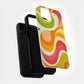 Sunset Swish Phone Case – Bold Gradient Flow with Everyday Protection