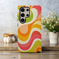 Sunset Swish Phone Case – Bold Gradient Flow with Everyday Protection