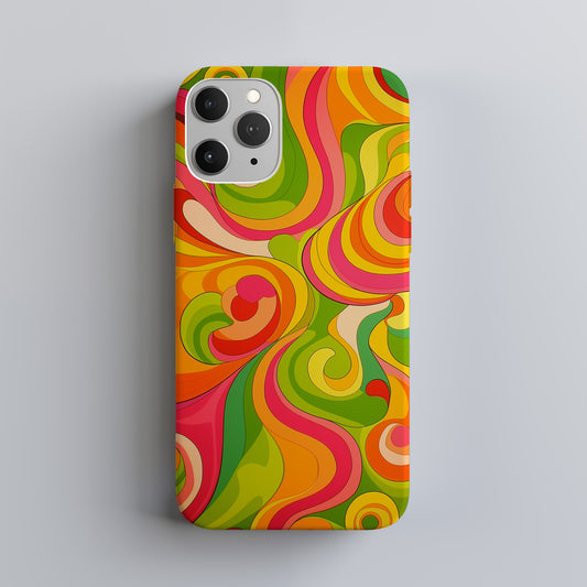 PsychedeliPop Phone Case – Electric Color Burst with Everyday Protection