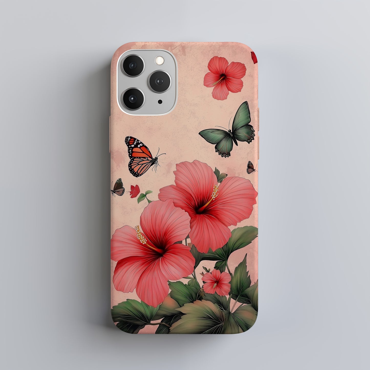 Island Blossom Phone Case – Tropical Floral Elegance with Everyday Protection