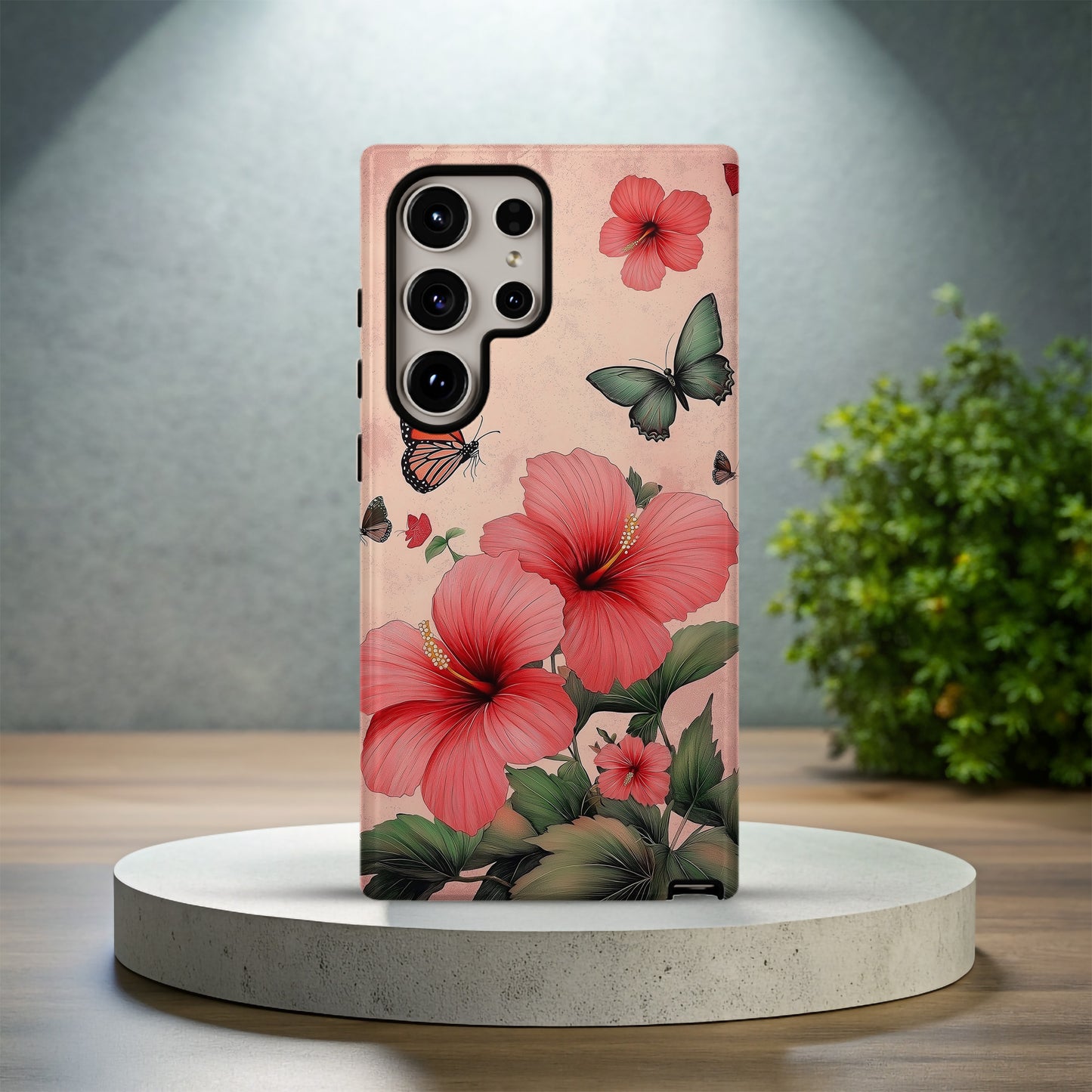 Island Blossom Phone Case – Tropical Floral Elegance with Everyday Protection