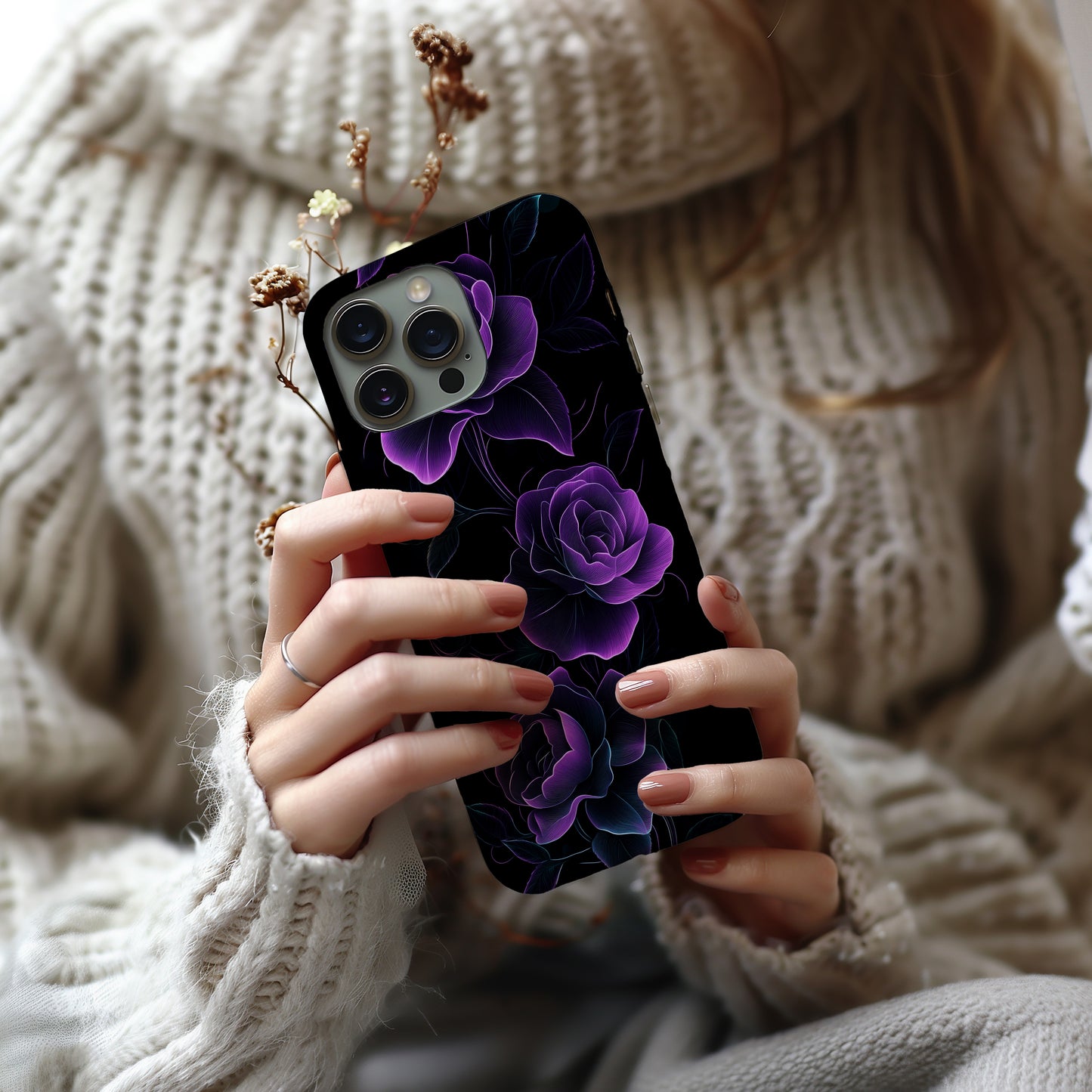 Rose Radiance Phone Case – Elegant Floral Beauty with Everyday Protection