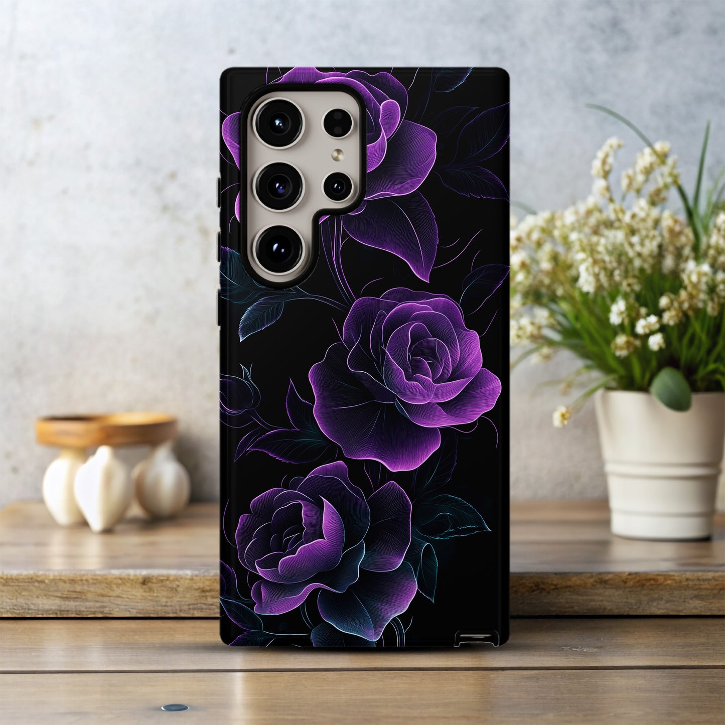 Rose Radiance Phone Case – Elegant Floral Beauty with Everyday Protection