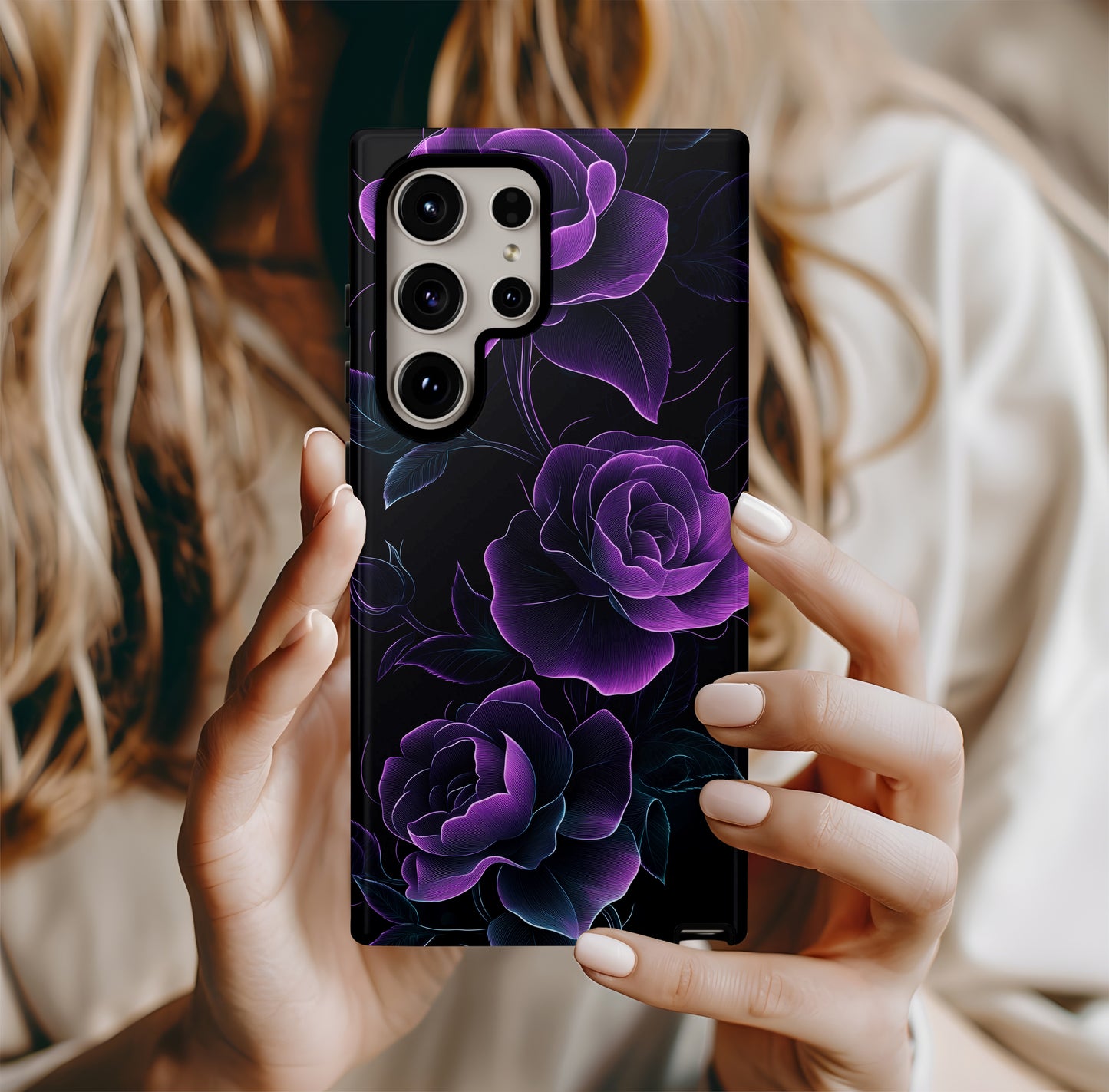 Rose Radiance Phone Case – Elegant Floral Beauty with Everyday Protection
