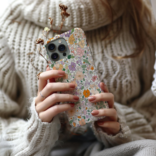 Blush Bloom Phone Case – Soft Floral Elegance with Everyday Protection