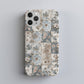 Petal Mosaic Phone Case – Artistic Florals with Everyday Protection