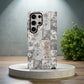 Petal Mosaic Phone Case – Artistic Florals with Everyday Protection