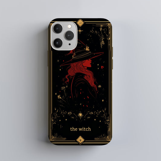 The Inferno Witch Phone Case – Dark Magic Meets Fiery Power with Everyday Protection