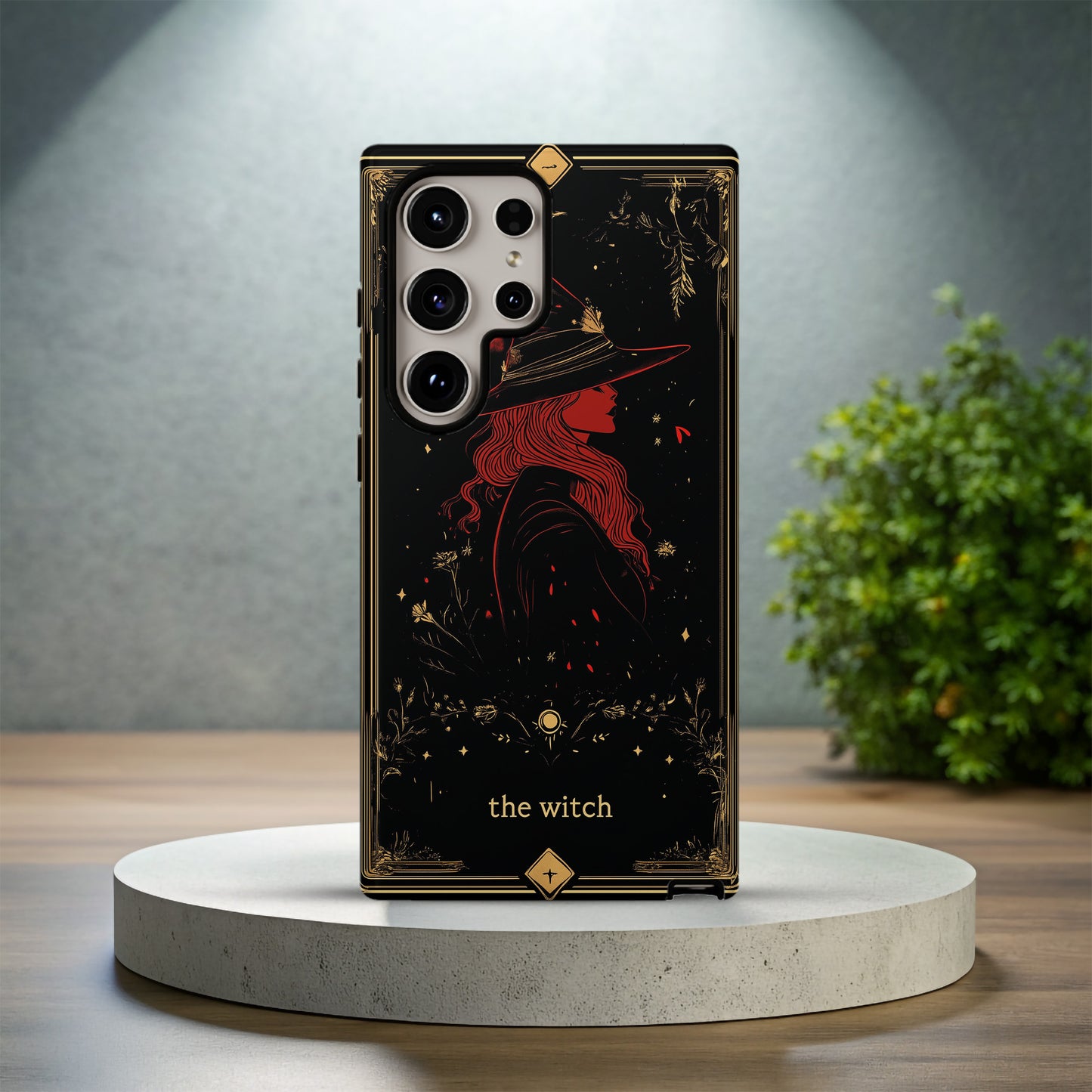 The Inferno Witch Phone Case – Dark Magic Meets Fiery Power with Everyday Protection