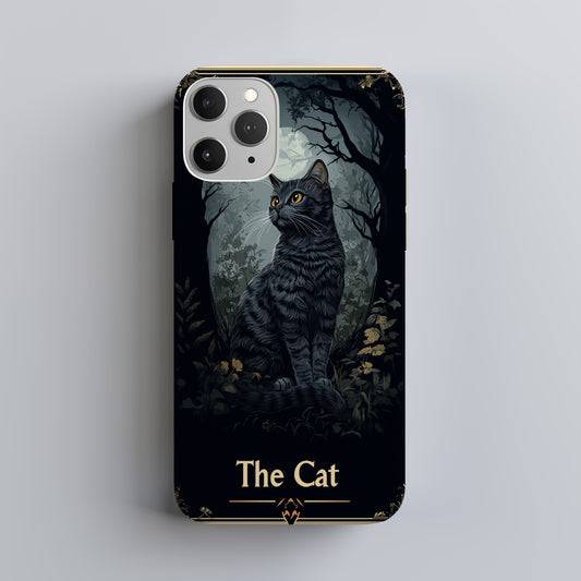 Nine Lives Tarot Phone Case – Feline Magic & Mystical Protection with Everyday Style