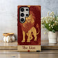 Regal Roar Tarot Phone Case – Majestic Power Meets Mystical Design with Everyday Protection