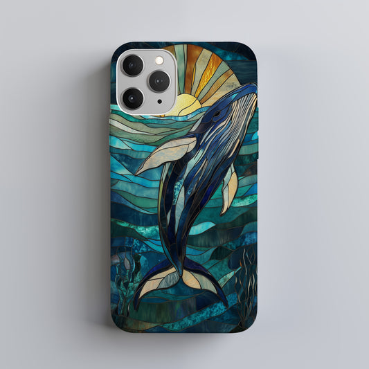 Blue Tide Mosaics Phone Case – Ocean-Inspired Artistry with Everyday Protection