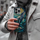Blue Tide Mosaics Phone Case – Ocean-Inspired Artistry with Everyday Protection